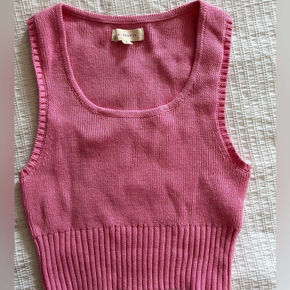 Cropped Pink Top